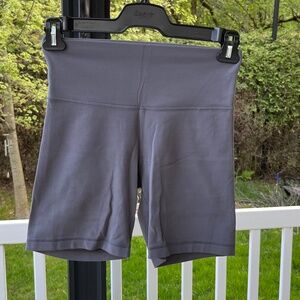 TNA Grey butter biker shorts
